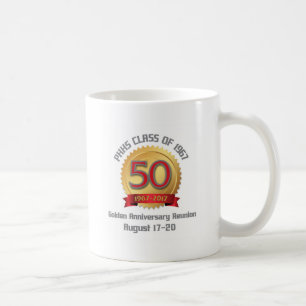 1967 50年の懇親会のPHHSのクラス コーヒーマグカップ