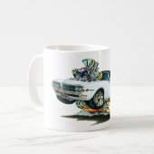 1967-68年のFirebirdの白黒い上 コーヒーマグカップ (正面左)