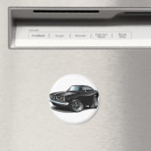 1967-69バラクーダブラックカー マグネット (インサイチュ (食洗機))