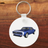 1967 Camaro SS:ブルーフィニッシュ: 3Dモデル: キーホルダー (正面)
