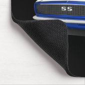 1967 Camaro SS:ブルーフィニッシュ: 3Dモデル: マウスパッド (コーナー)