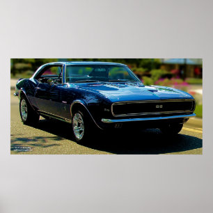1967 CAMARO SS 396ポスター ポスター