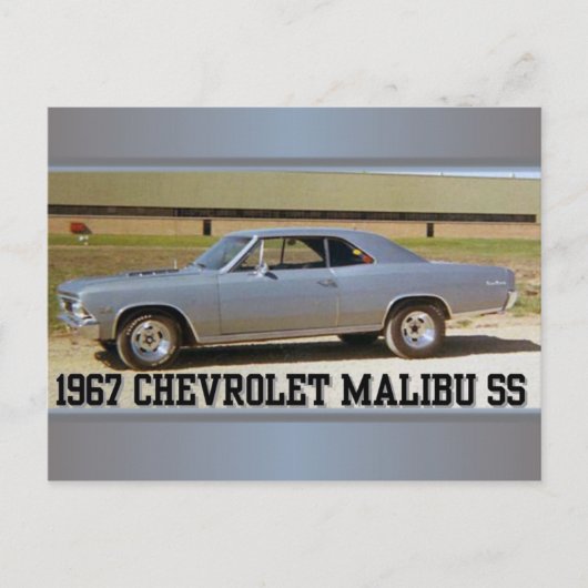 1967 CHEV SS ポストカード (正面)