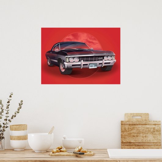 1967 Chevorlet Impala Superional TV SHow ポスター (キッチン)