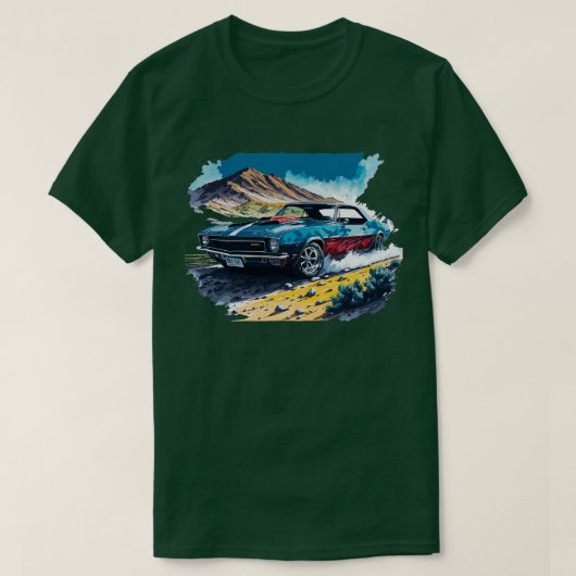 1967 Chevrolet Camaro RS Tシャツ (デザイン正面)