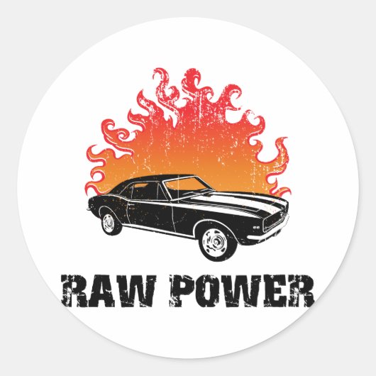 1967 Chevrolet Camaro SS 396 ラウンドシール (正面)