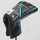 1967 Classic Car Dashboard Golf Head Cover ゴルフヘッドカバー (3/4 正面)