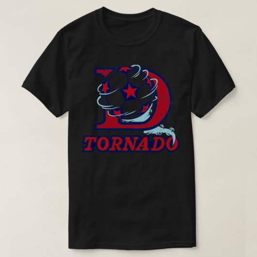 1967 Dallas TornadoヴィンテージTシャツ Tシャツ (デザイン正面)