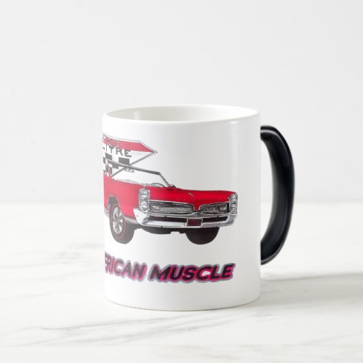 1967 GTOのコンバーチブルのマグ モーフィングマグカップ (正面右)