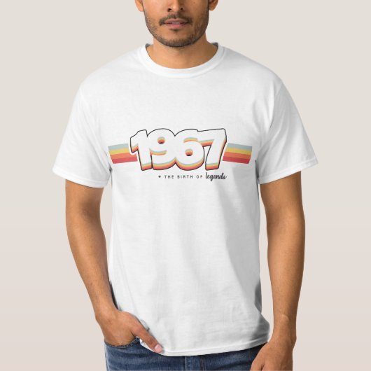 1967 The birth of legends Tシャツ (正面)