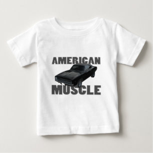 1968ごまかしの充電器r/tのアメリカ人筋肉 ベビーTシャツ