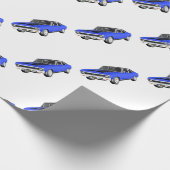 1968の青筋肉車 ラッピングペーパー (角)