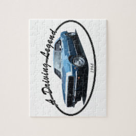 1968のCAMARO SSの黒 ジグソーパズル