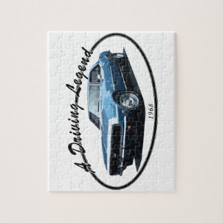 1968のCAMARO SSの黒 ジグソーパズル