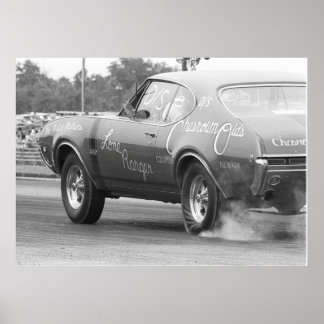 1968オールド442 – チェズローンオールド – ヴィンテージドラッグ ポスター