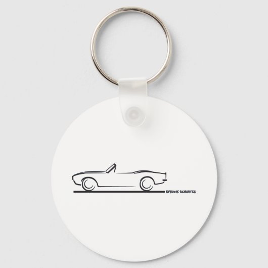 1968カマロ兌換BLK キーホルダー (正面)