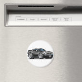 1968カマロ白黒車 マグネット (インサイチュ (食洗機))