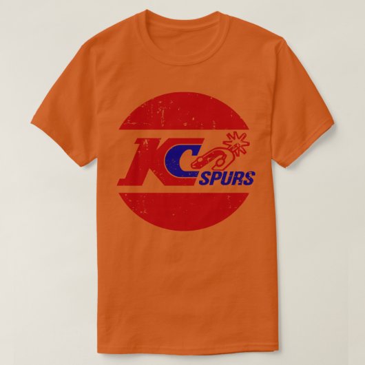 1968カンザスシティーでヴィンテージサッカー Tシャツ (デザイン正面)