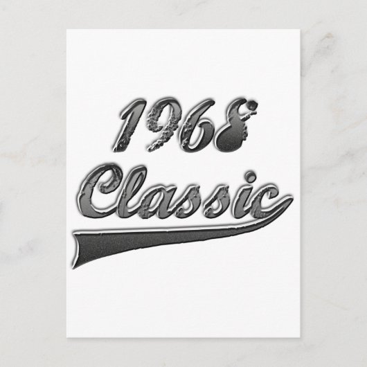 1968クラシック ポストカード (正面)