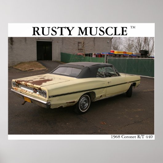 1968コロネットR/T ポスター (正面)