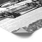 1968シヴェル鉛筆スケッチ ポスター (角)