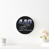 1968ドッジチャージャrt 440 6パック ラウンド壁時計 (ホーム)