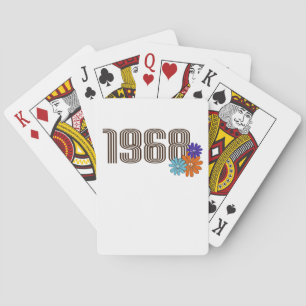1968ヒッピー平和サインフラワーオレンジアクアパープル トランプ