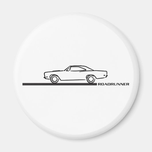 1968プリマス・ロードランナー マグネット (正面)