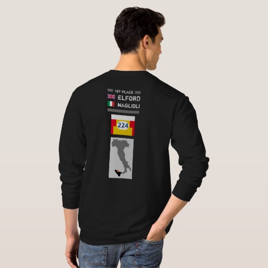 1968レース Tシャツ (裏面フル)