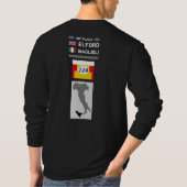 1968レース Tシャツ (裏面)