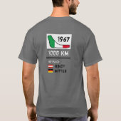 1968レース Tシャツ (裏面)