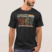 1968ヴィンテージシャツ、誕生日ギフトティー。レトロスタイル Tシャツ (正面)