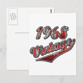 1968ヴィンテージ ポストカード (正面/裏面)