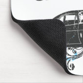 1968年のシボレーの新星SS 396 マウスパッド (コーナー)