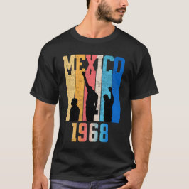 1968年のメキシコ五輪の伝説的な抗議 Tシャツ