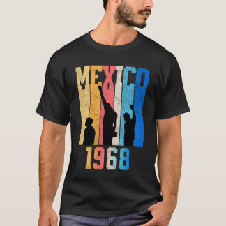 1968年のメキシコ五輪の伝説的な抗議 Tシャツ