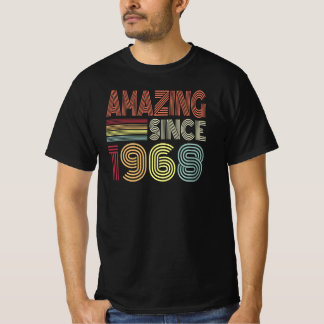 1968年のレトロ以生まれ降1968誕生日 Tシャツ