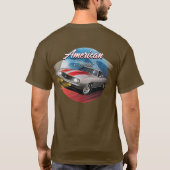 1968年のCamaro SSのTシャツ Tシャツ (裏面)
