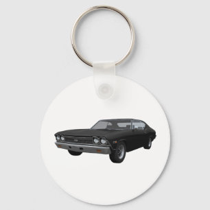 1968年のChevelle SS: 黒い終わり キーホルダー