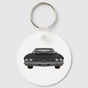 1968年のChevelle SS: 黒い終わり キーホルダー