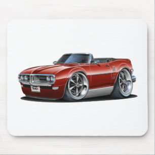 1968年のFirebirdのあずき色のコンバーチブル マウスパッド