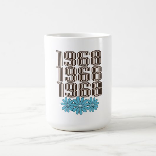 1968年ピースサインアクアヒッピー花火力 モーフィングマグカップ (中央)