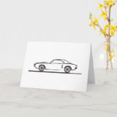 1968年ポンティアック·ファイアバード カード (黄色い花)