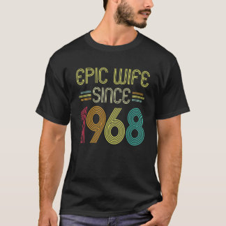 1968年以来のエピック妻54周年結婚を迎える Tシャツ