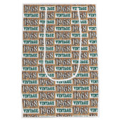 1968年生まれ中抱き枕 ミディアムペーパーバッグ (裏面)