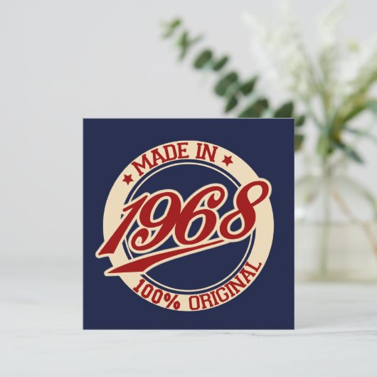 1968年製 カード (スタンド正面)