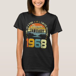 1968年1月以素晴らし降の一種 Tシャツ