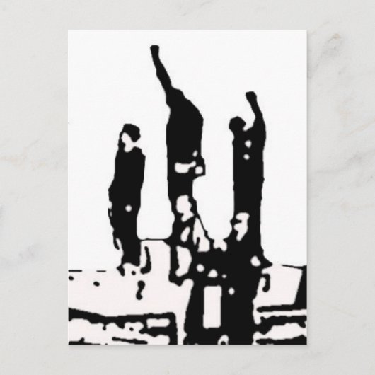 1968年10月16日メキシコシティ夏季五輪 ポストカード (正面)