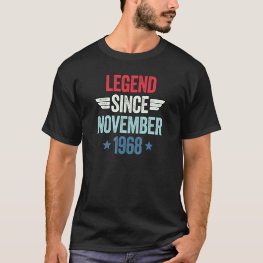 1968年11月以来の伝説 Tシャツ (正面)