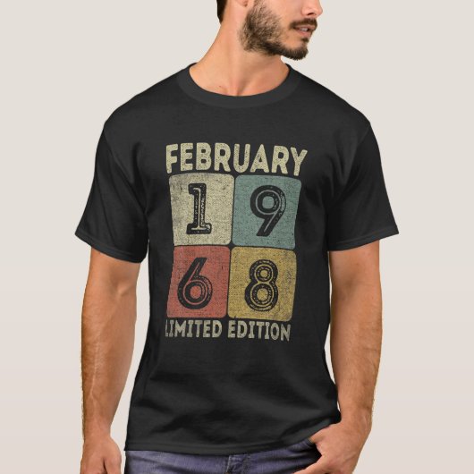 1968年2月限定衣装レトロ54th Bd Tシャツ (正面)